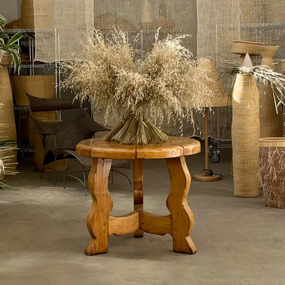 Round Oak Table by Ellis Woods