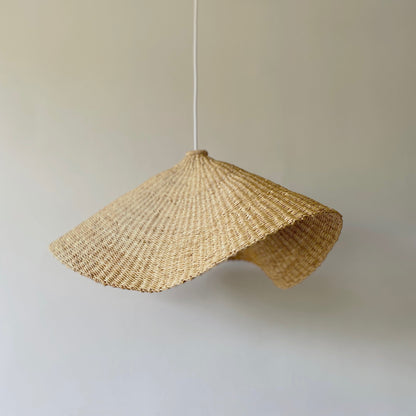 Lamp shade handmade in natural color