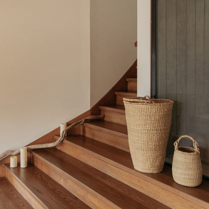 Large basket decor