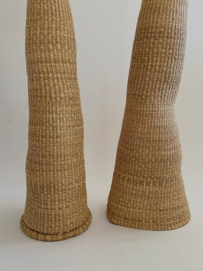 Modern natural baskets.